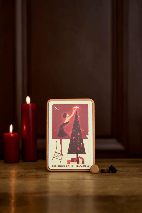 Juledag karamelæske fra Karamelkompagniet